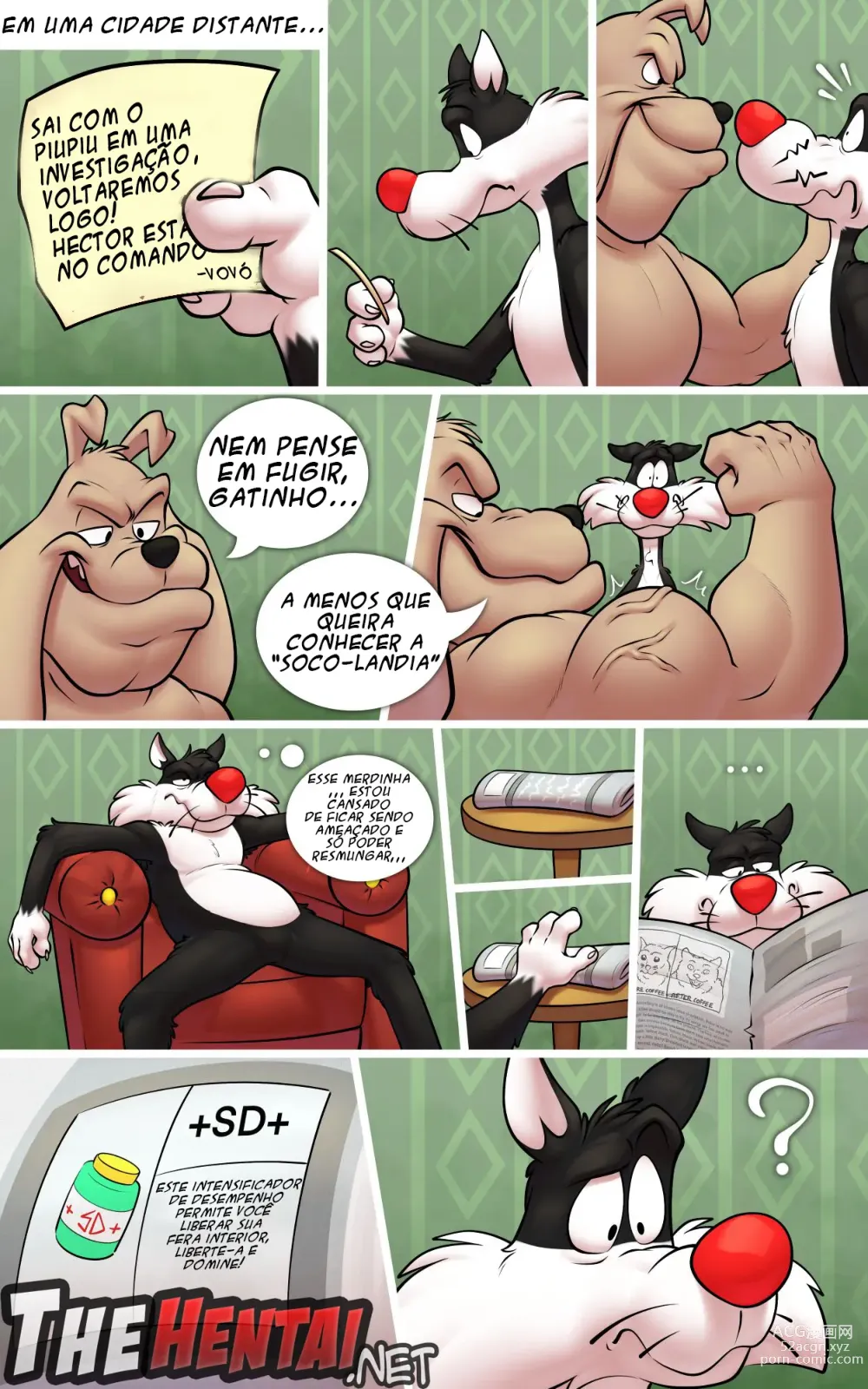 Page 22 of doujinshi Scooby-doo and the big bad werewolf !