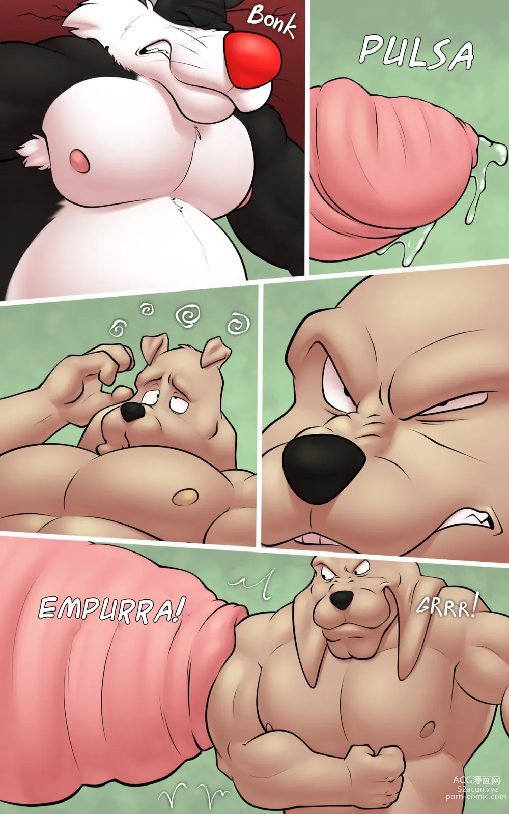 Page 32 of doujinshi Scooby-doo and the big bad werewolf !