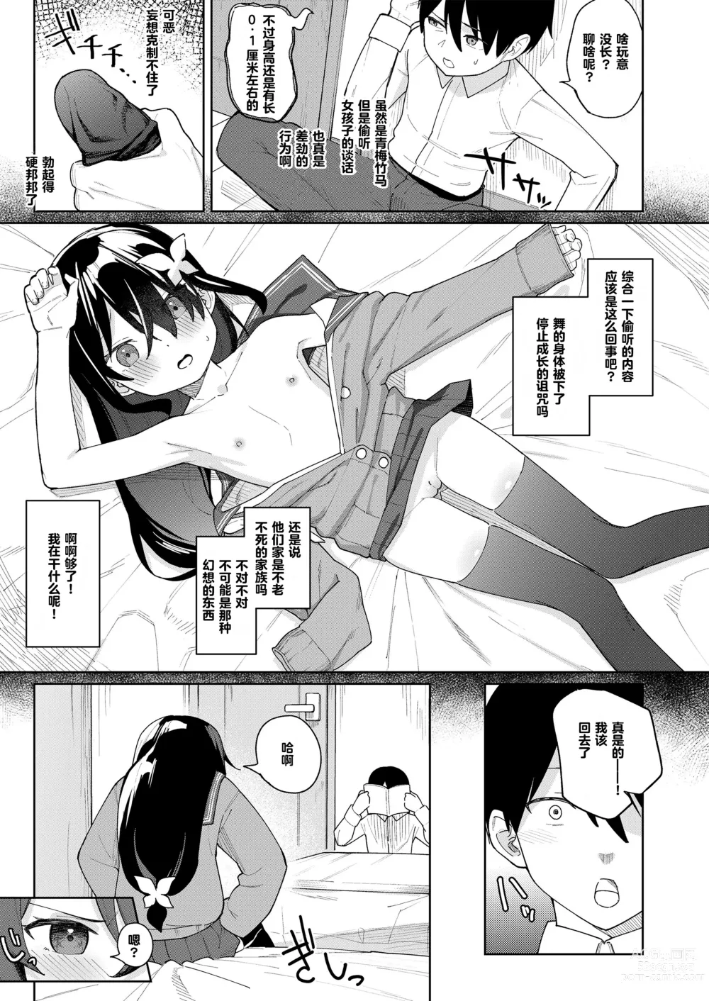 Page 4 of doujinshi My childhood friend is small