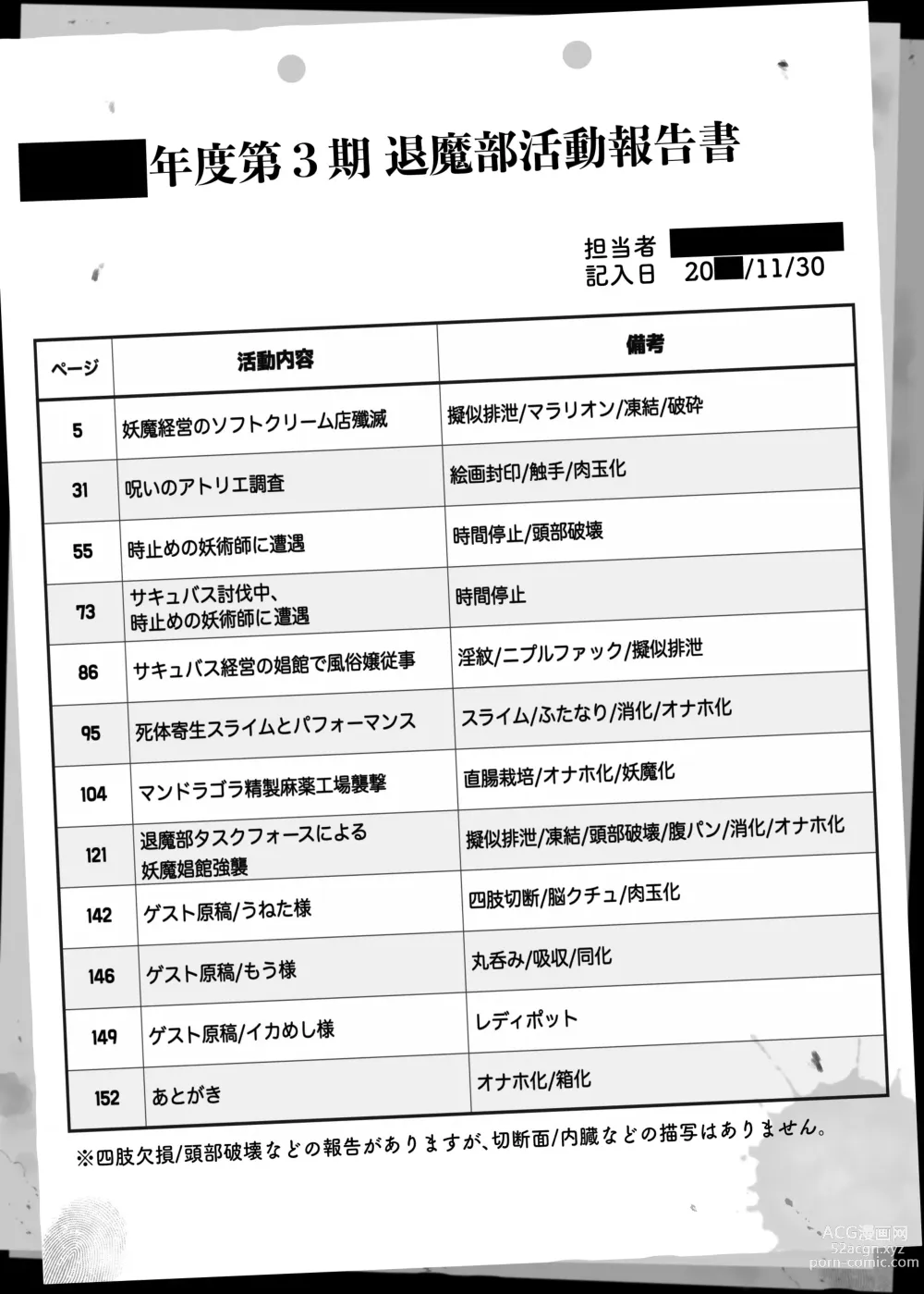 Page 4 of doujinshi JK Taimabu Season 3