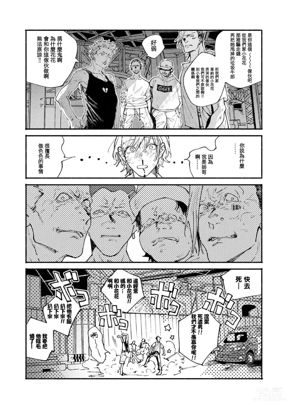 Page 8 of manga 我家的小疯子1-3