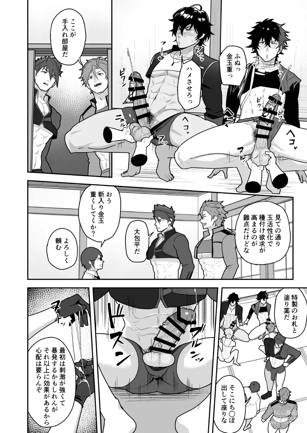 Page 14 of doujinshi Toaru Osu Danshi
