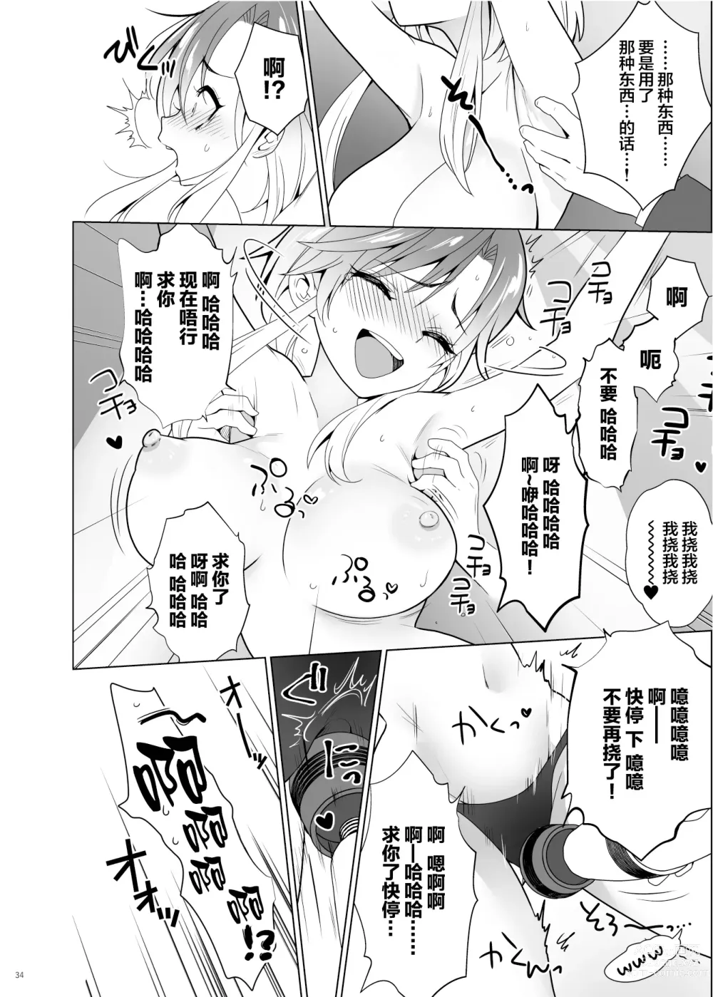 Page 33 of doujinshi Kusuguri Paradox -Shinada Aoi- - Tickle Paradox Shinada Aoi
