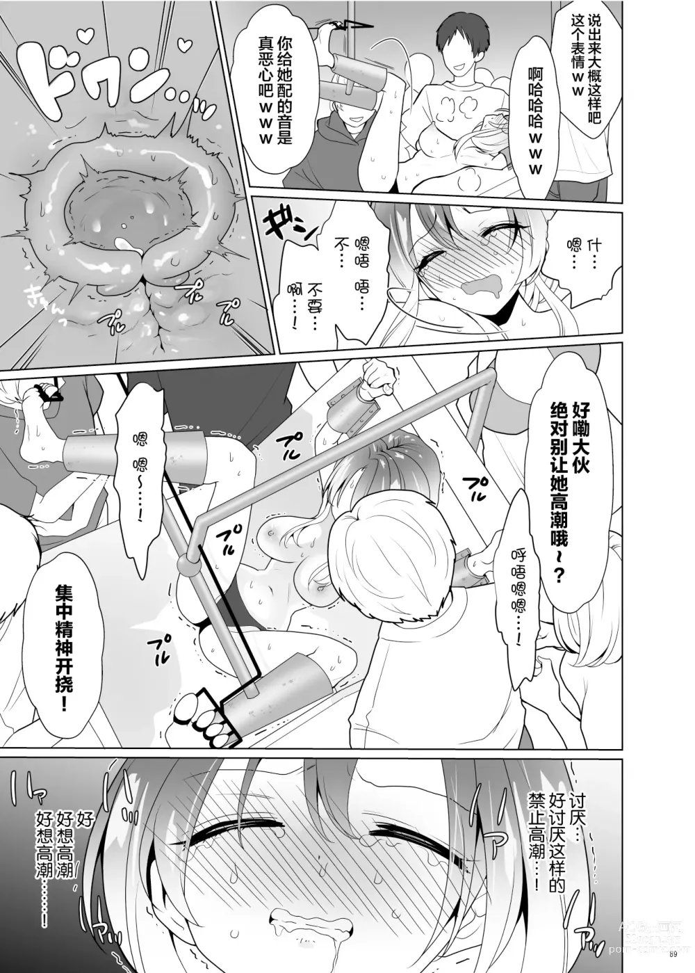 Page 88 of doujinshi Kusuguri Paradox -Shinada Aoi- - Tickle Paradox Shinada Aoi