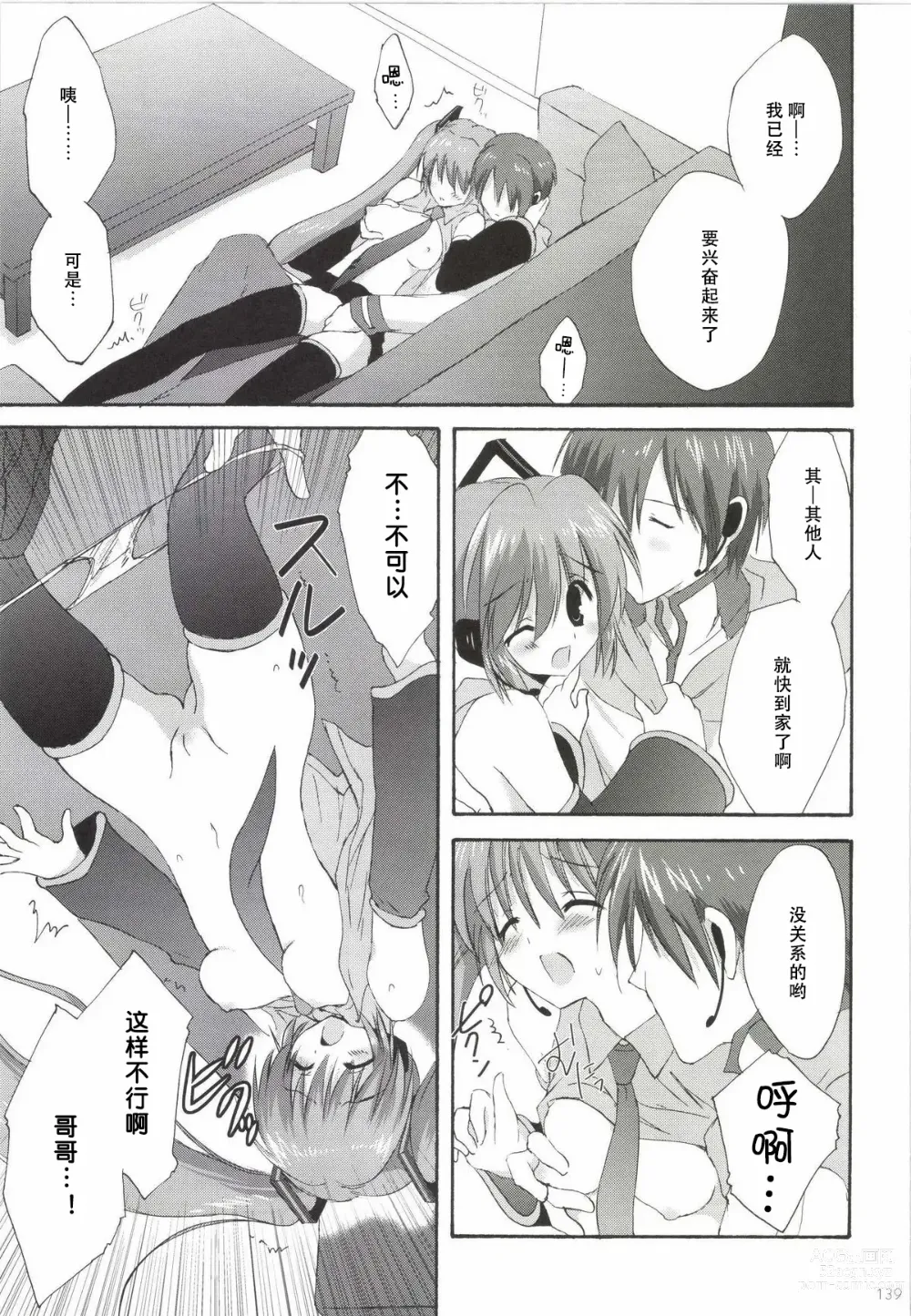 Page 140 of doujinshi Korisuya VOCALOID Soushuuhen