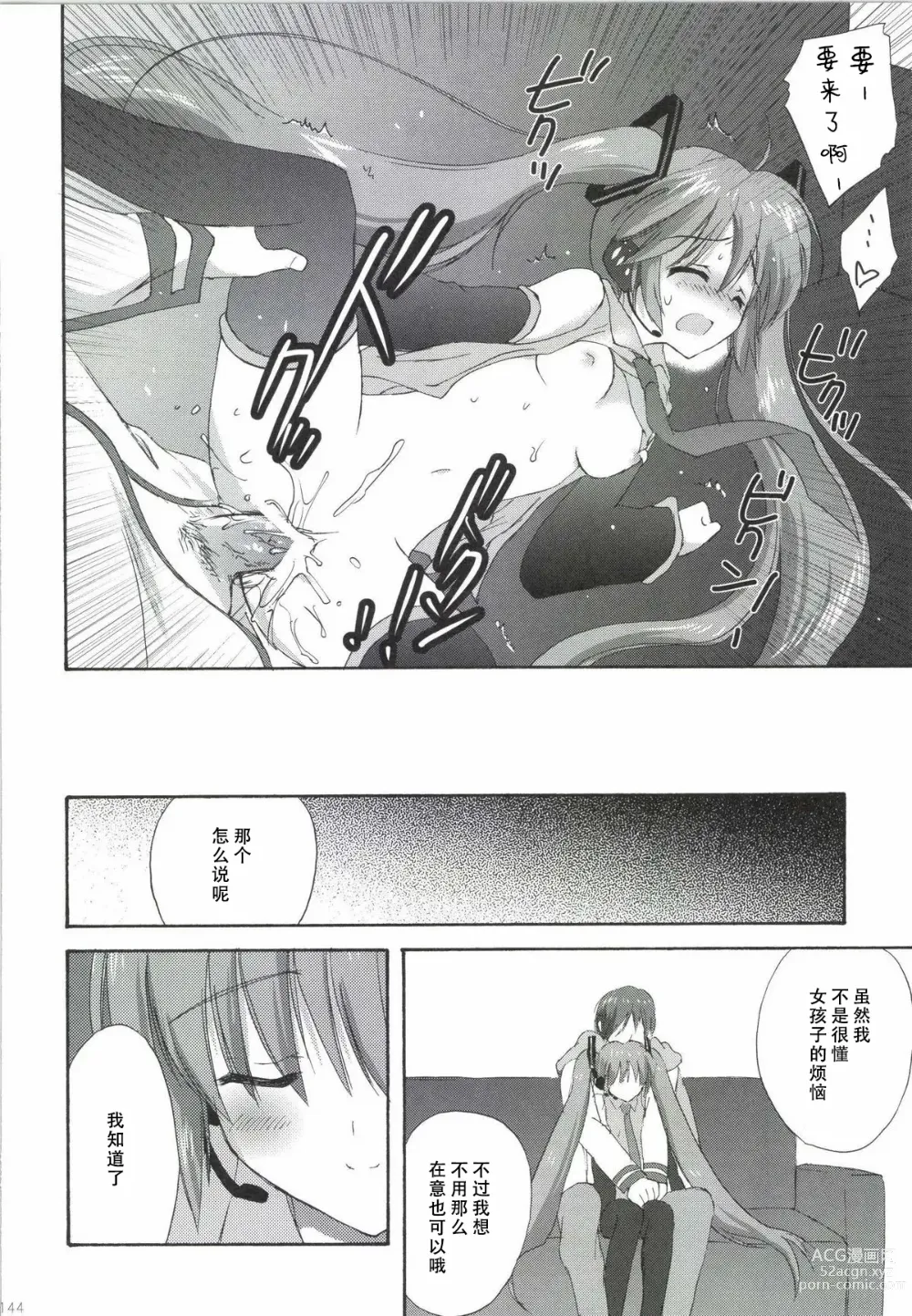 Page 145 of doujinshi Korisuya VOCALOID Soushuuhen