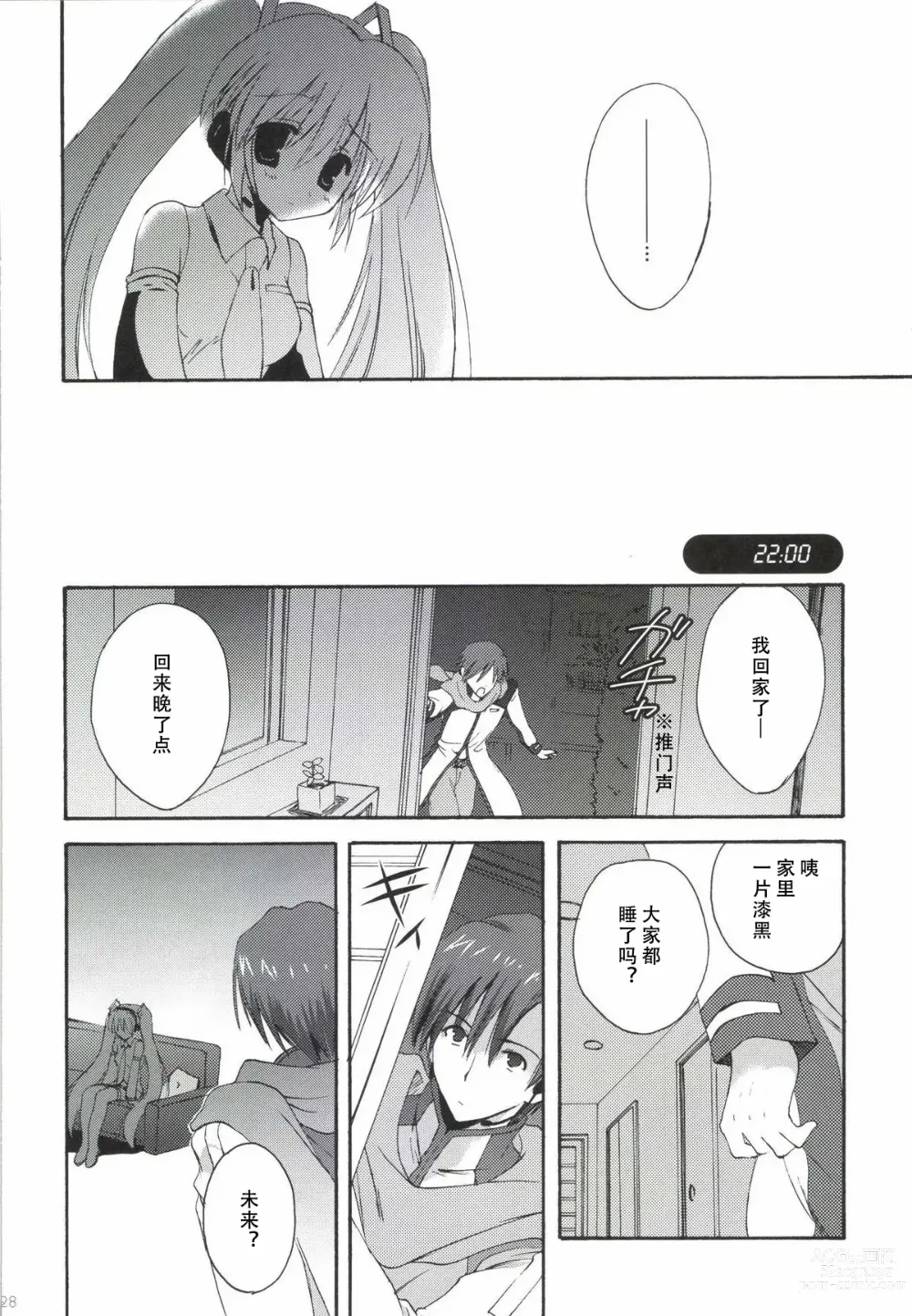 Page 29 of doujinshi Korisuya VOCALOID Soushuuhen