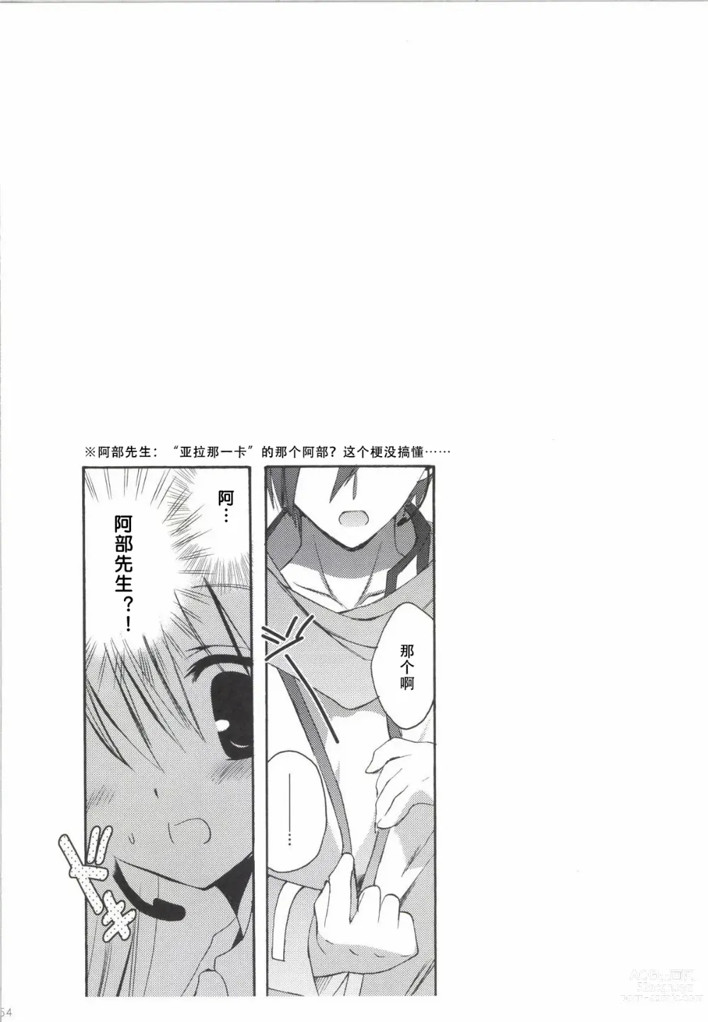 Page 55 of doujinshi Korisuya VOCALOID Soushuuhen