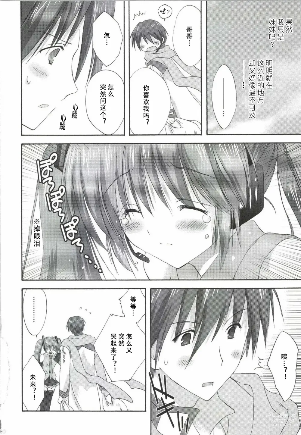 Page 81 of doujinshi Korisuya VOCALOID Soushuuhen