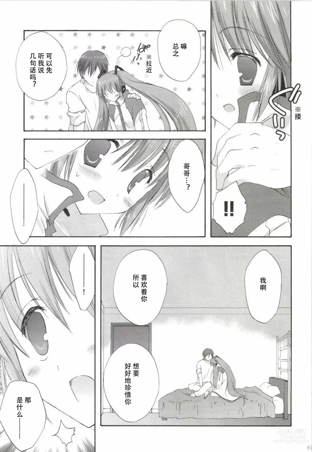 Page 88 of doujinshi Korisuya VOCALOID Soushuuhen