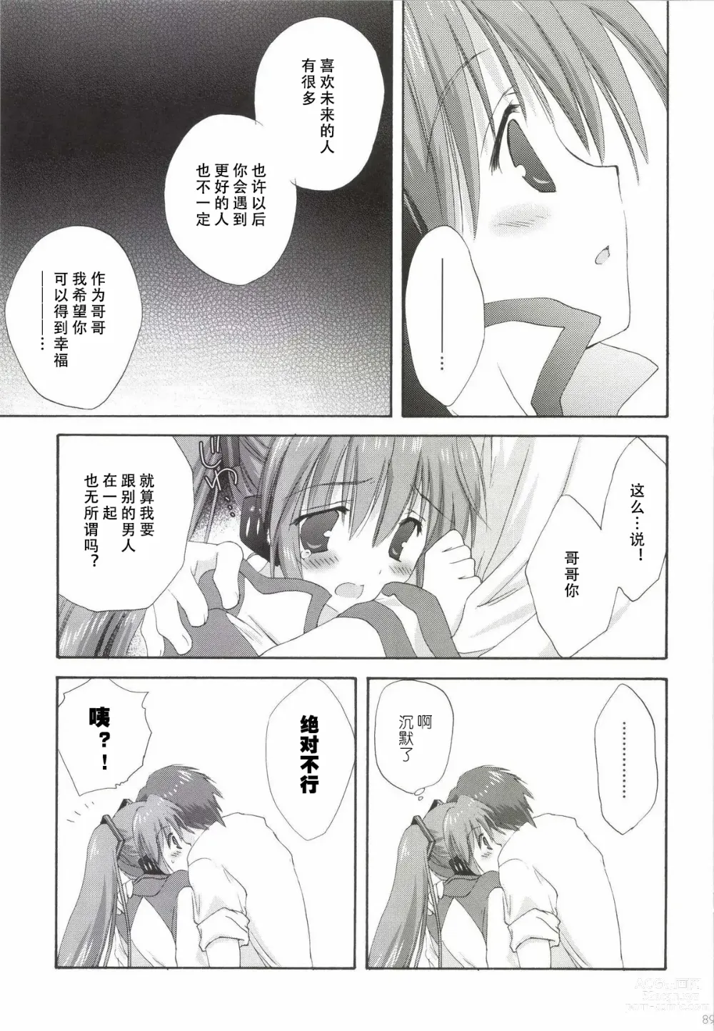 Page 90 of doujinshi Korisuya VOCALOID Soushuuhen