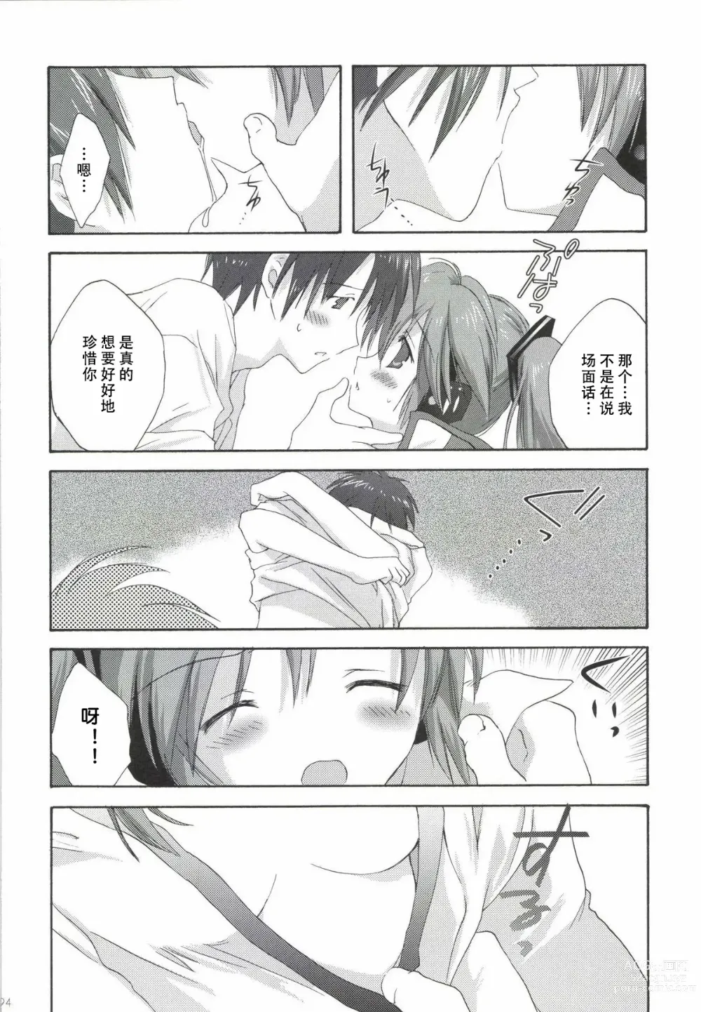 Page 95 of doujinshi Korisuya VOCALOID Soushuuhen