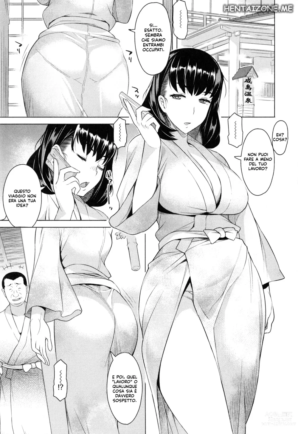 Page 1 of manga Con una Moglie
