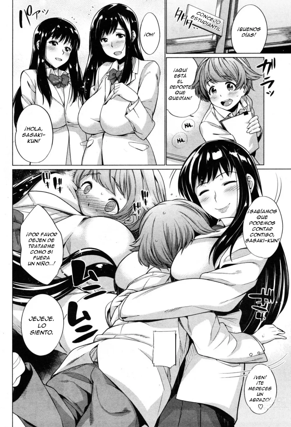 Page 2 of manga Caras Gemelas