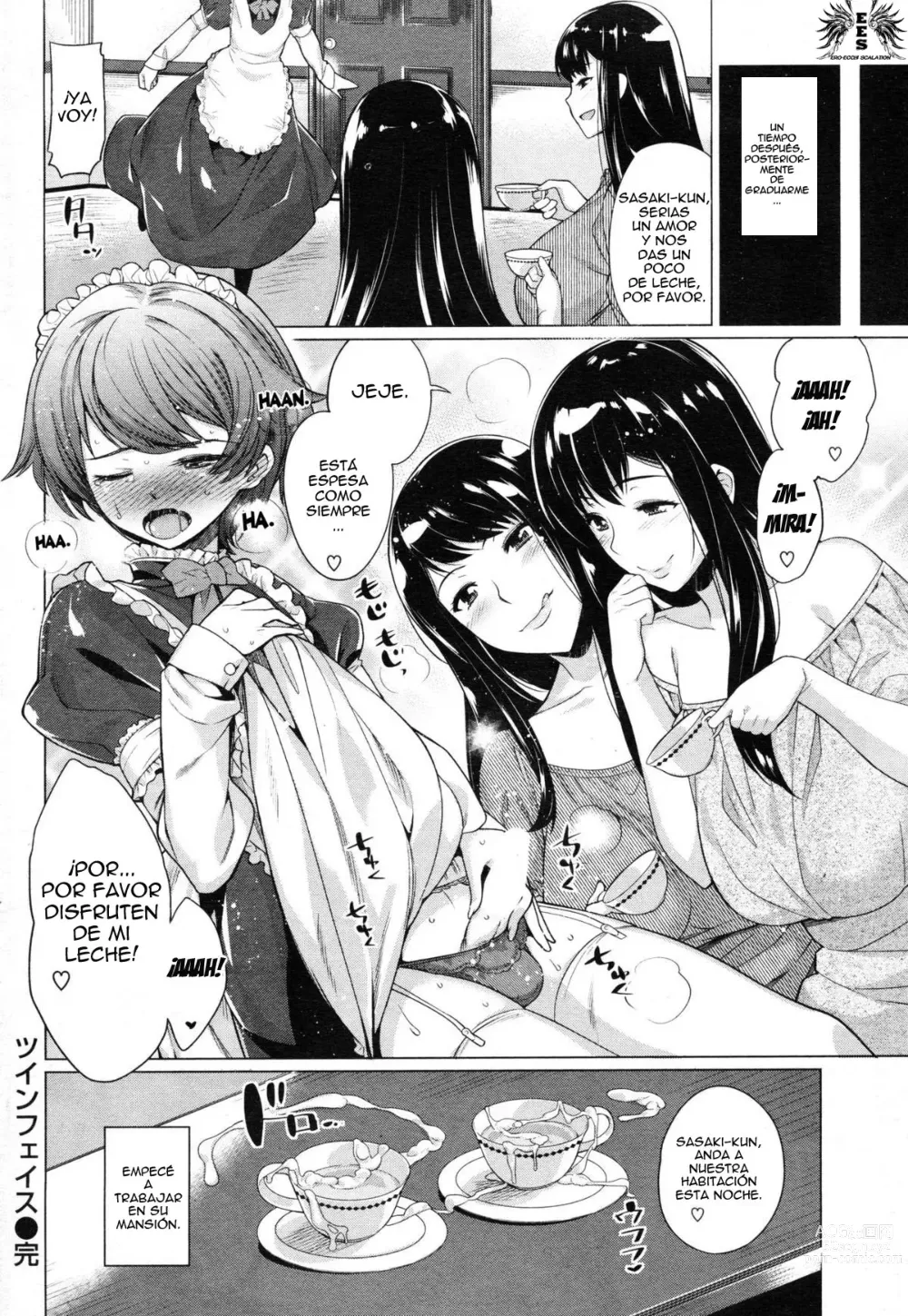 Page 20 of manga Caras Gemelas