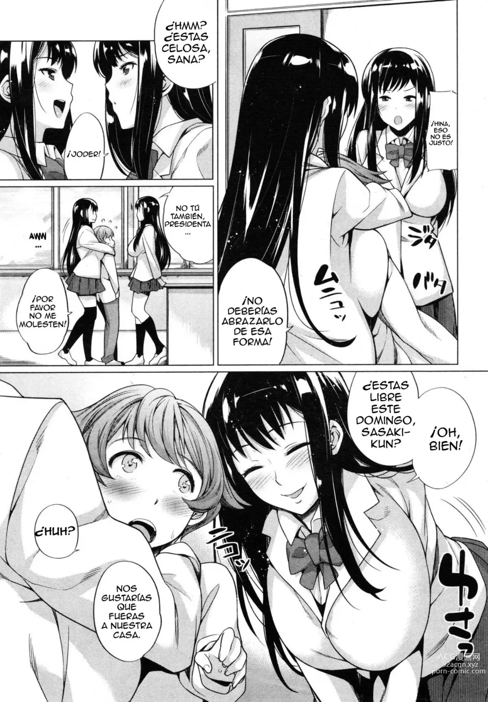 Page 3 of manga Caras Gemelas