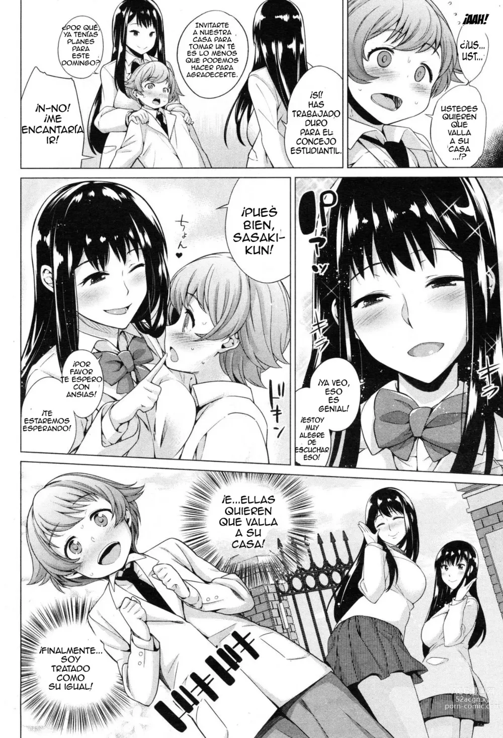 Page 4 of manga Caras Gemelas