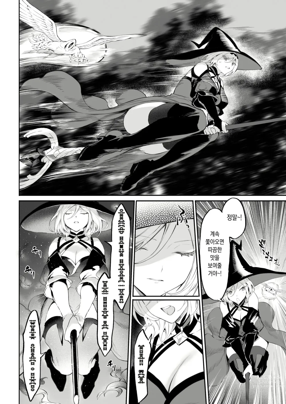 Page 23 of doujinshi 전처녀와 싸우는 방법! ~여자 마법사 편~