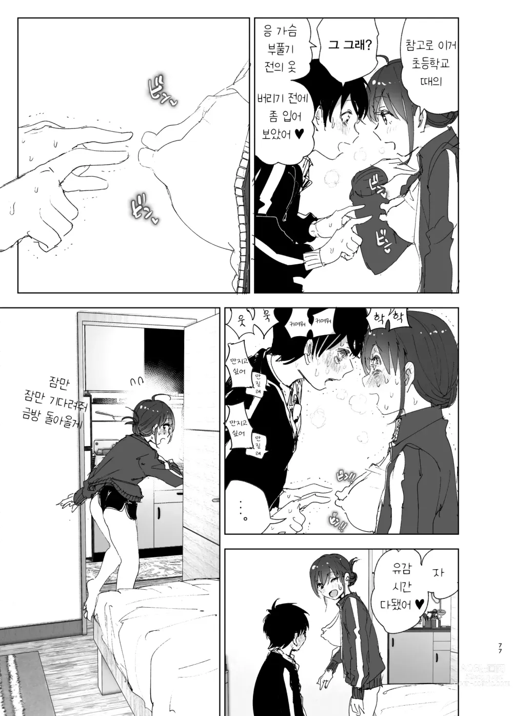 Page 76 of doujinshi Onii-chan no Koto ga Daisuki!! na Imouto no Hanashi