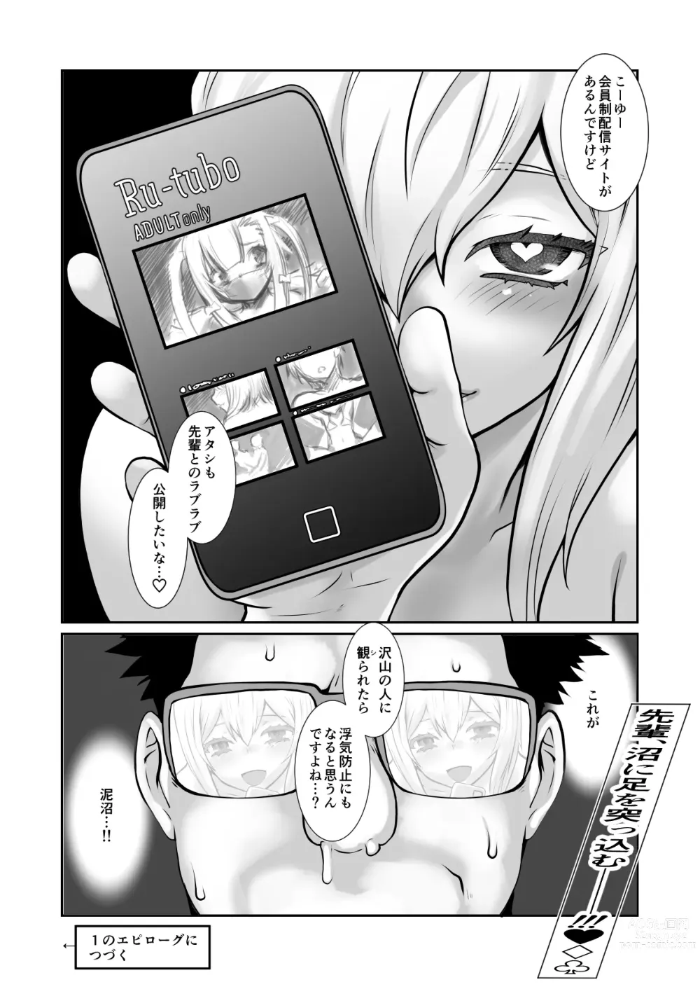 Page 31 of doujinshi Chara Katta Kouhai ga Konnani Otome ni Narimashita.