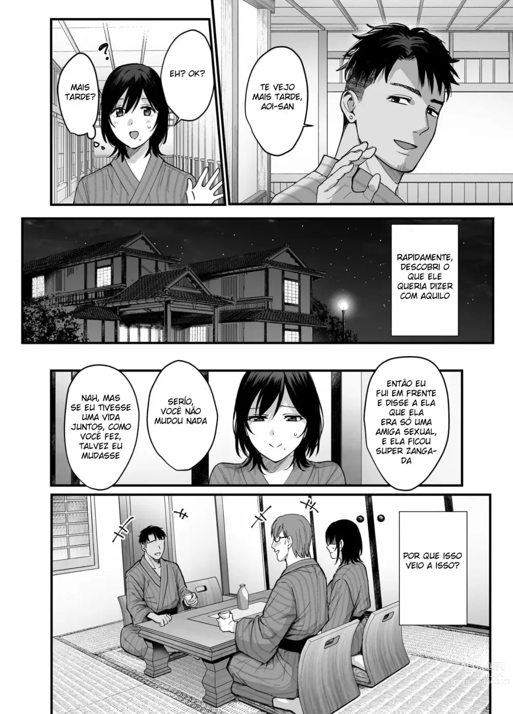 Page 8 of doujinshi Mesunoyado ~Tsuma wa Midare Kegasareru~
