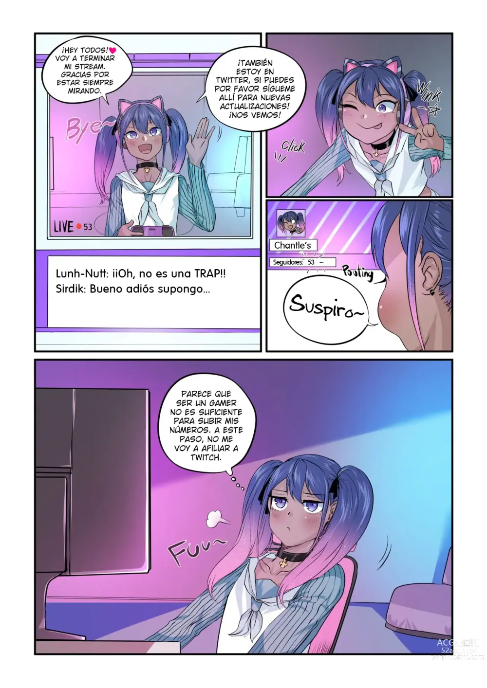 Page 4 of doujinshi TRAPTUBER LIVE!