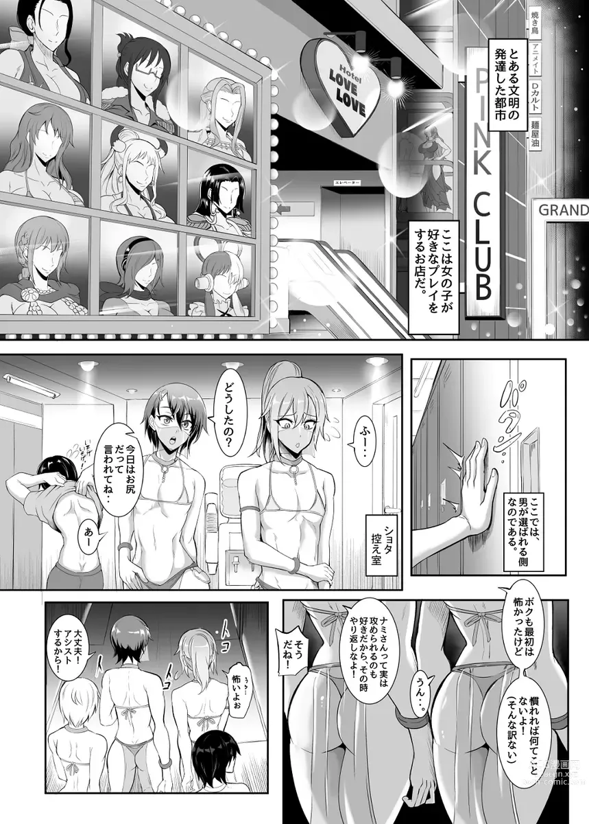 Page 2 of doujinshi Pirate Girls 3
