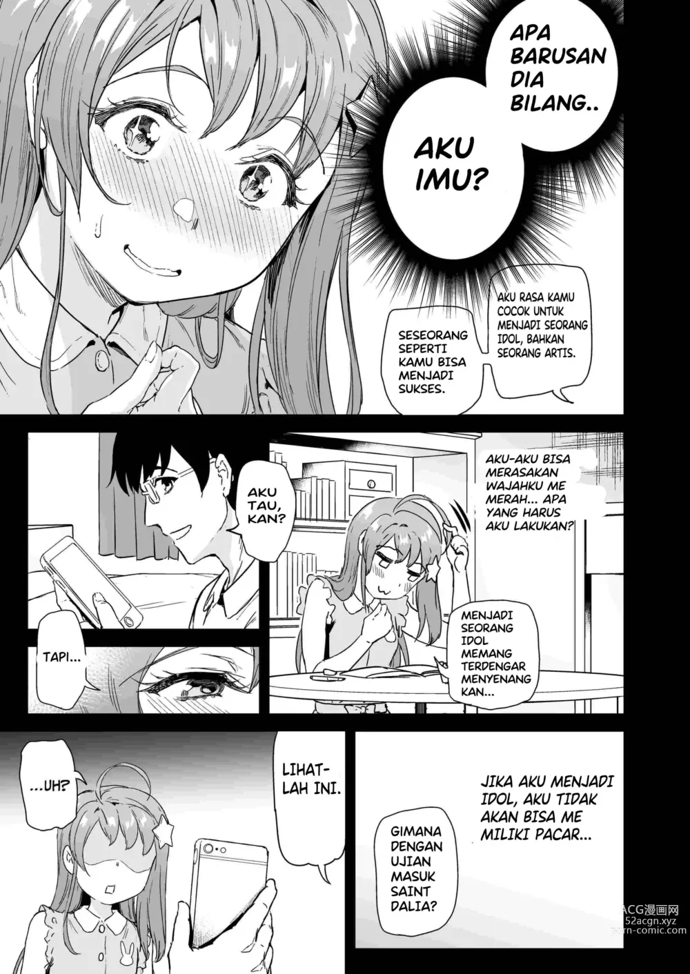 Page 8 of doujinshi Im Not Your Idol! 2 - School Idol Punishment