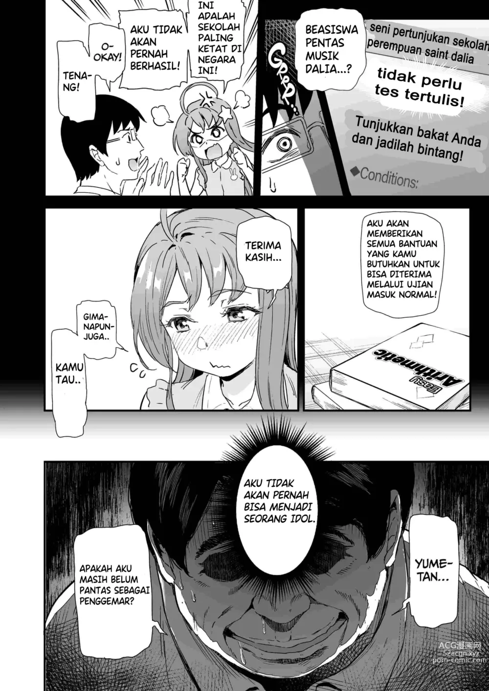 Page 9 of doujinshi Im Not Your Idol! 2 - School Idol Punishment