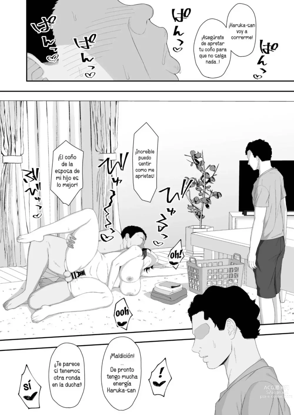 Page 41 of doujinshi Haruka to Oyaji no Kozukuri Shuukan