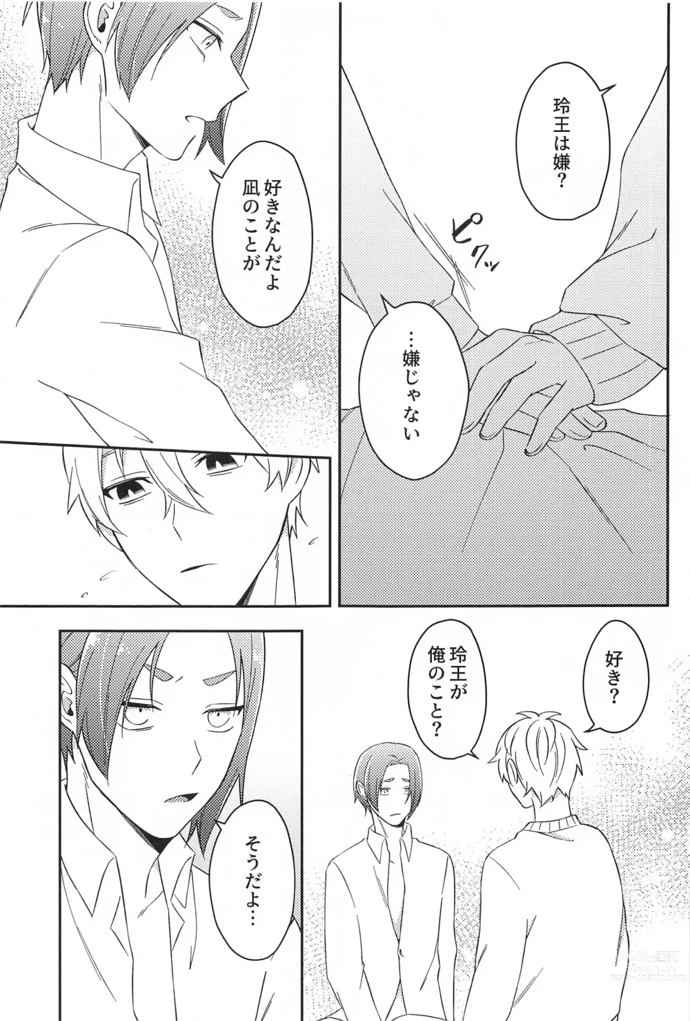 Page 20 of doujinshi Sore ni Namae o Tsukeru nara