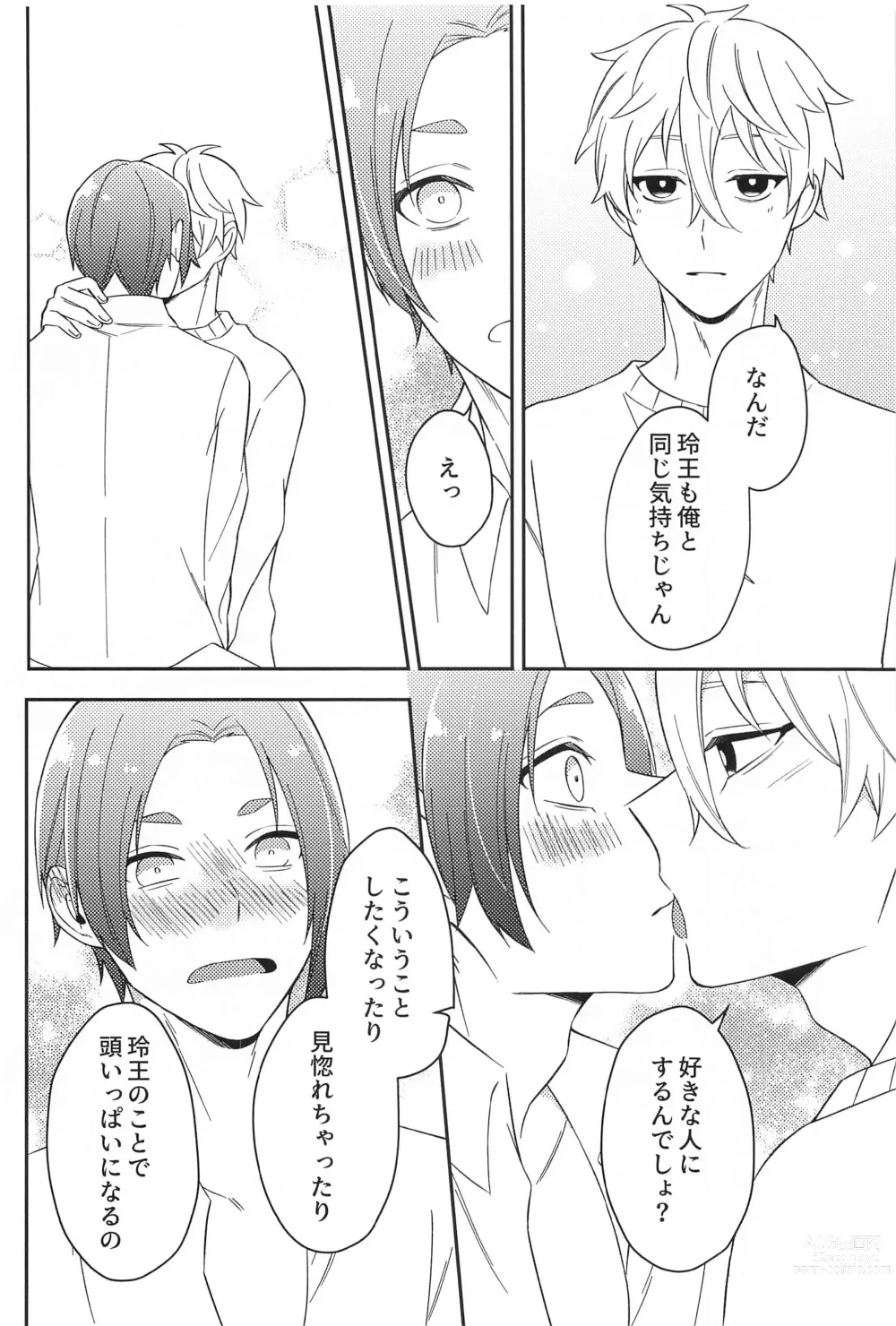 Page 21 of doujinshi Sore ni Namae o Tsukeru nara