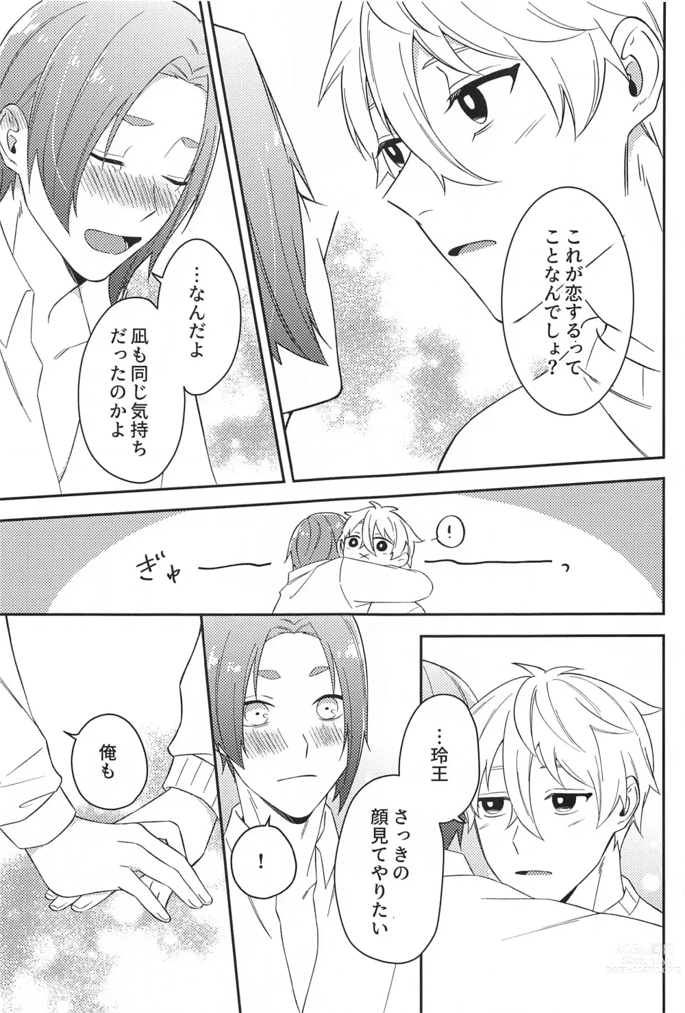 Page 22 of doujinshi Sore ni Namae o Tsukeru nara