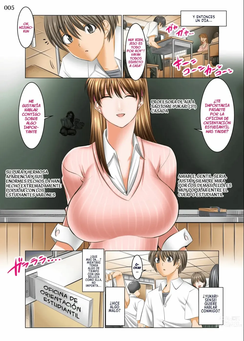 Page 4 of doujinshi Boku Igai Inpo no Sekai Tannin Kyoushi Hen 1-4