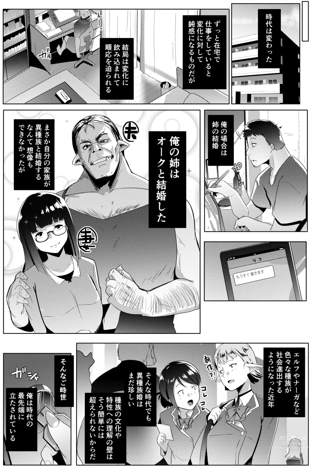 Page 6 of doujinshi Imouto wa Mesu Orc Soushuuhen