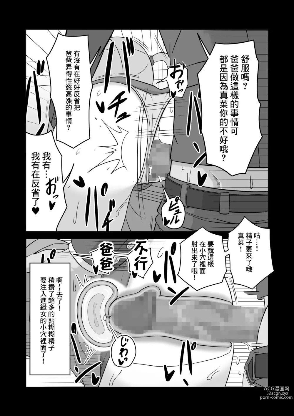 Page 7 of doujinshi Papa to Tsurego no Tadareta Nichijou 4
