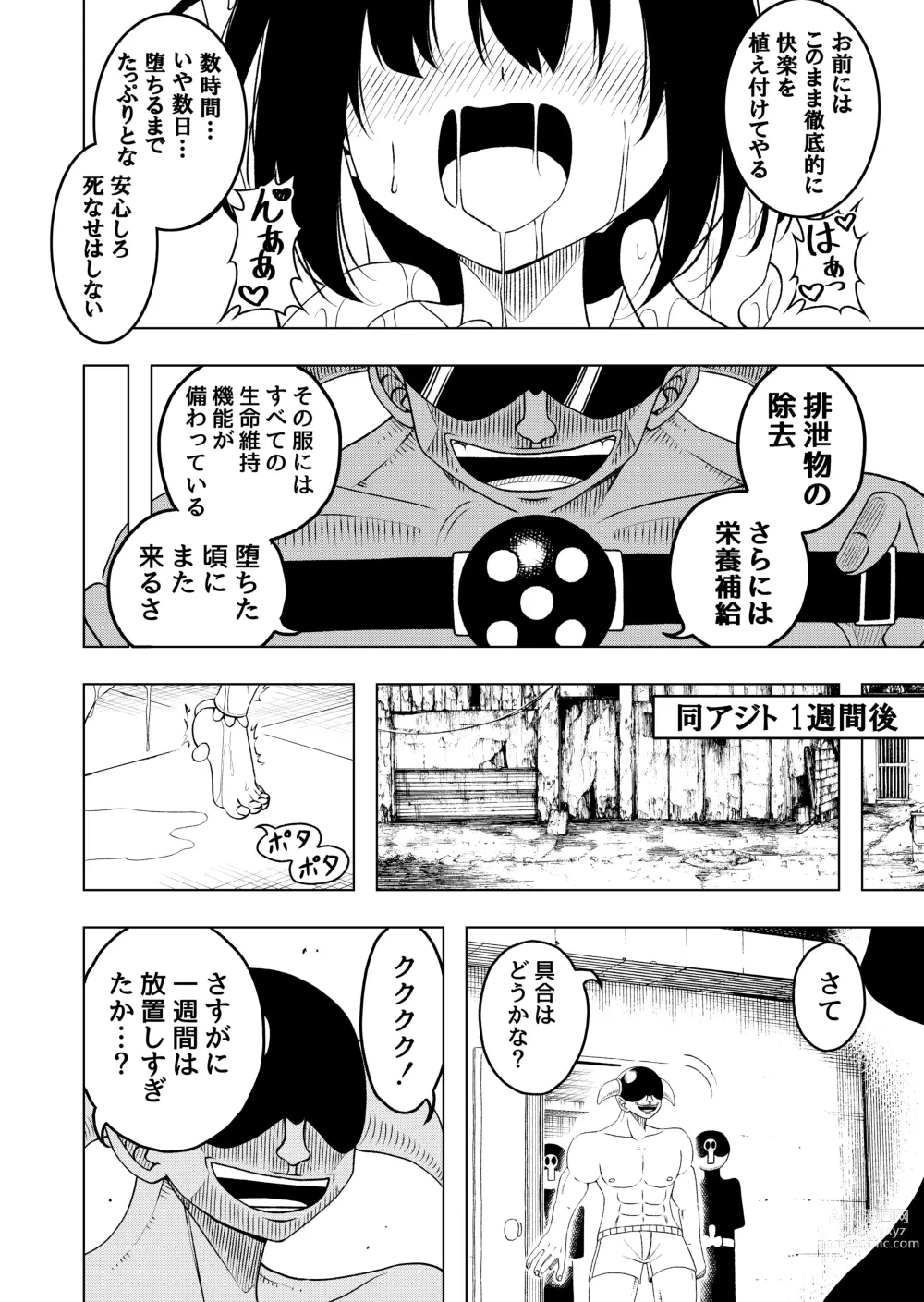 Page 17 of doujinshi Mahou Shoujo VS Shokushu Suit