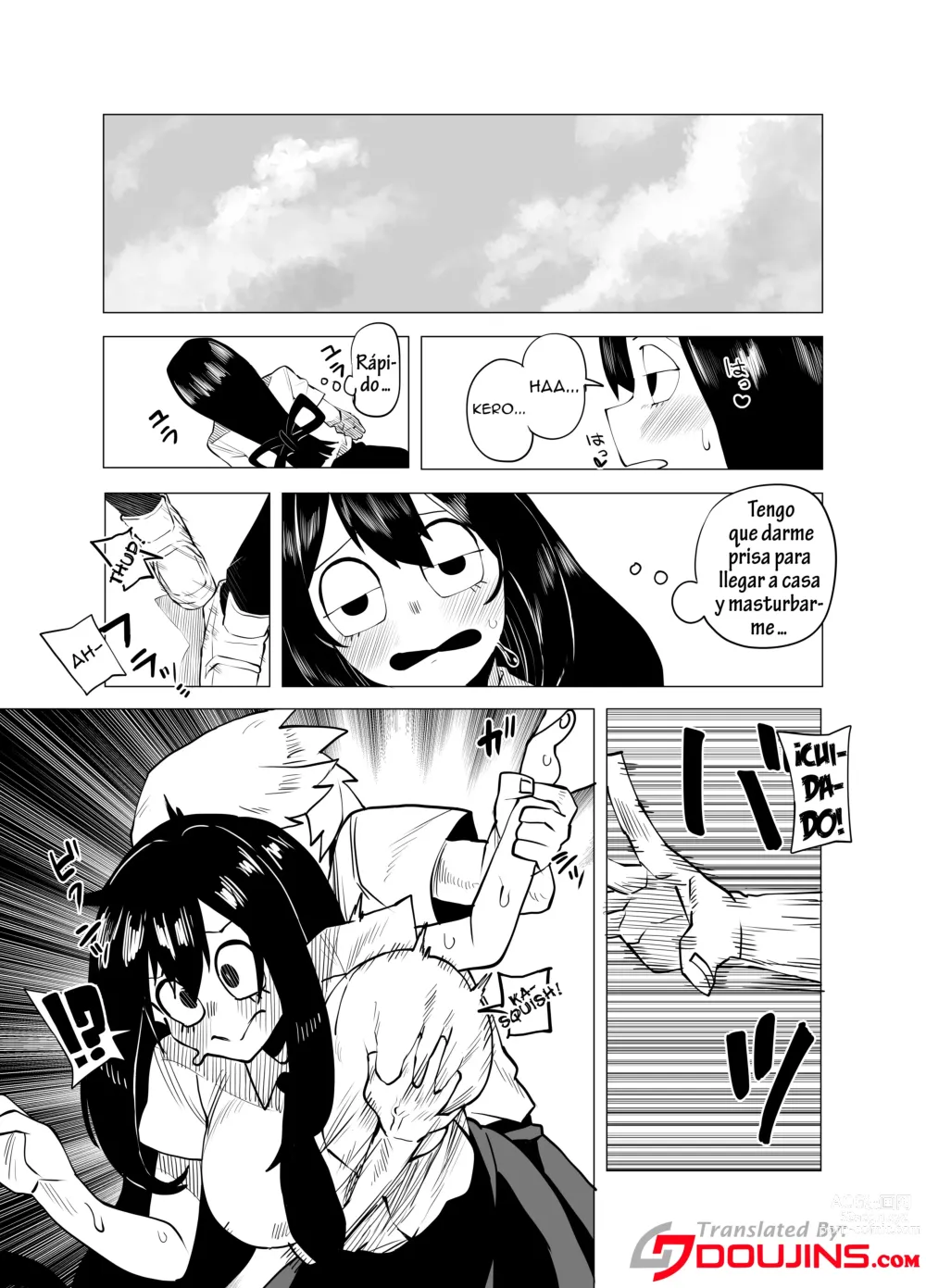 Page 2 of doujinshi Academia de Héroes & una Moralidad Invertida 3: Caso Tsuyu