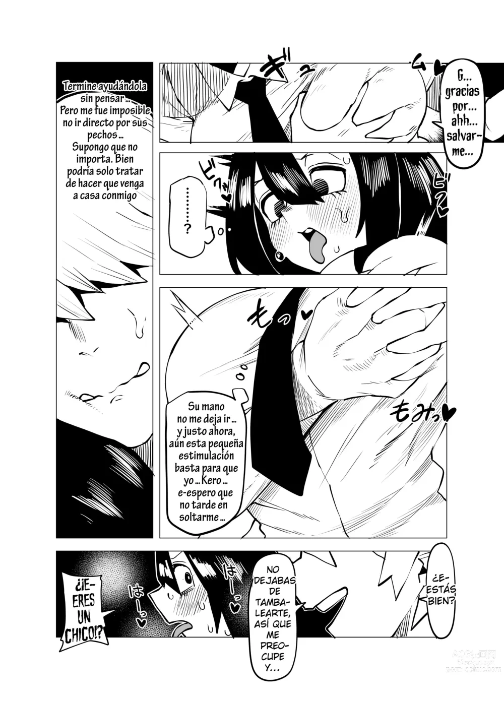 Page 3 of doujinshi Academia de Héroes & una Moralidad Invertida 3: Caso Tsuyu
