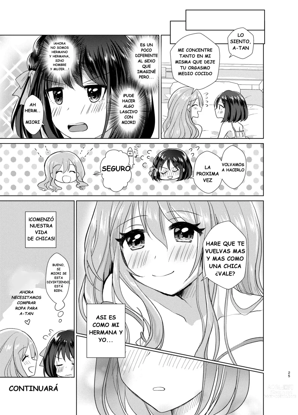 Page 24 of doujinshi Ore to Aneki no Onnanoko Life