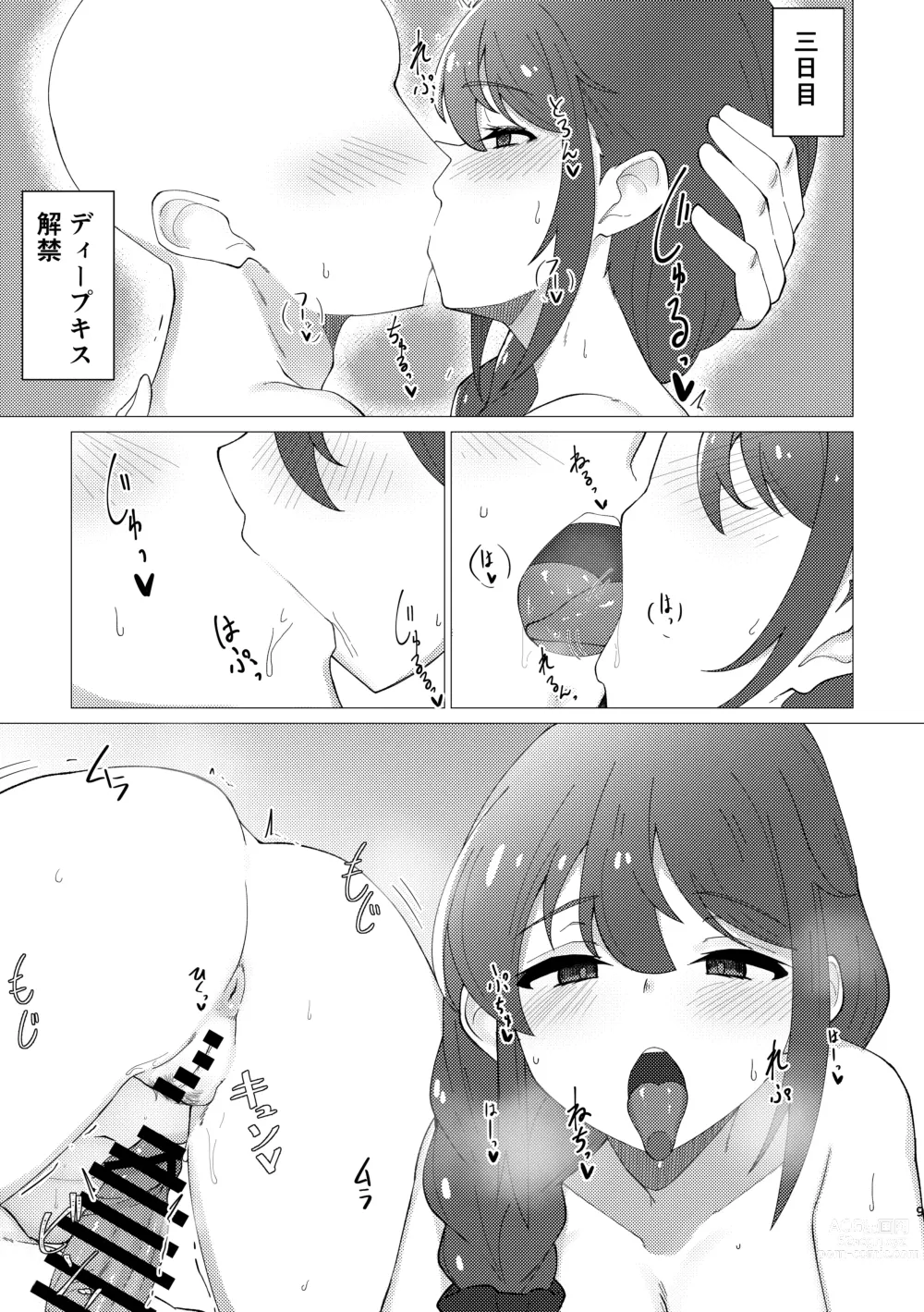 Page 8 of doujinshi Assistant no Senkawa-san to  Polynesian Sex  ni Chousen Suru  Hon