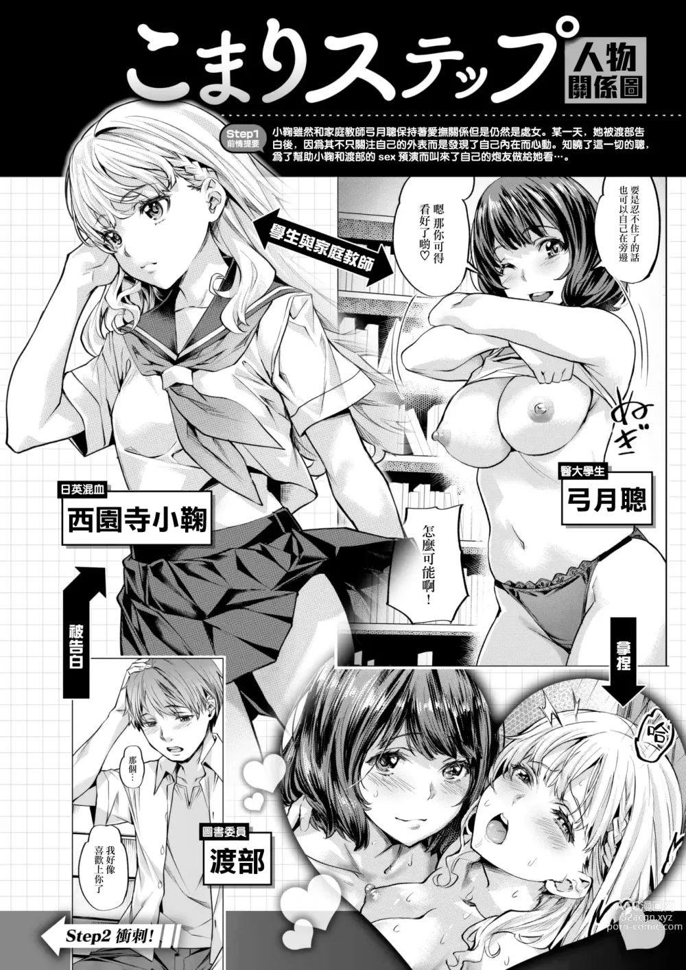 Page 2 of manga Komari Step -step2-
