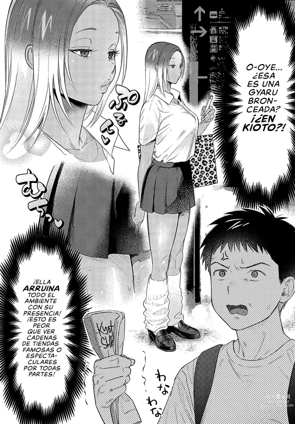 Page 3 of manga Me voy a Kioto!