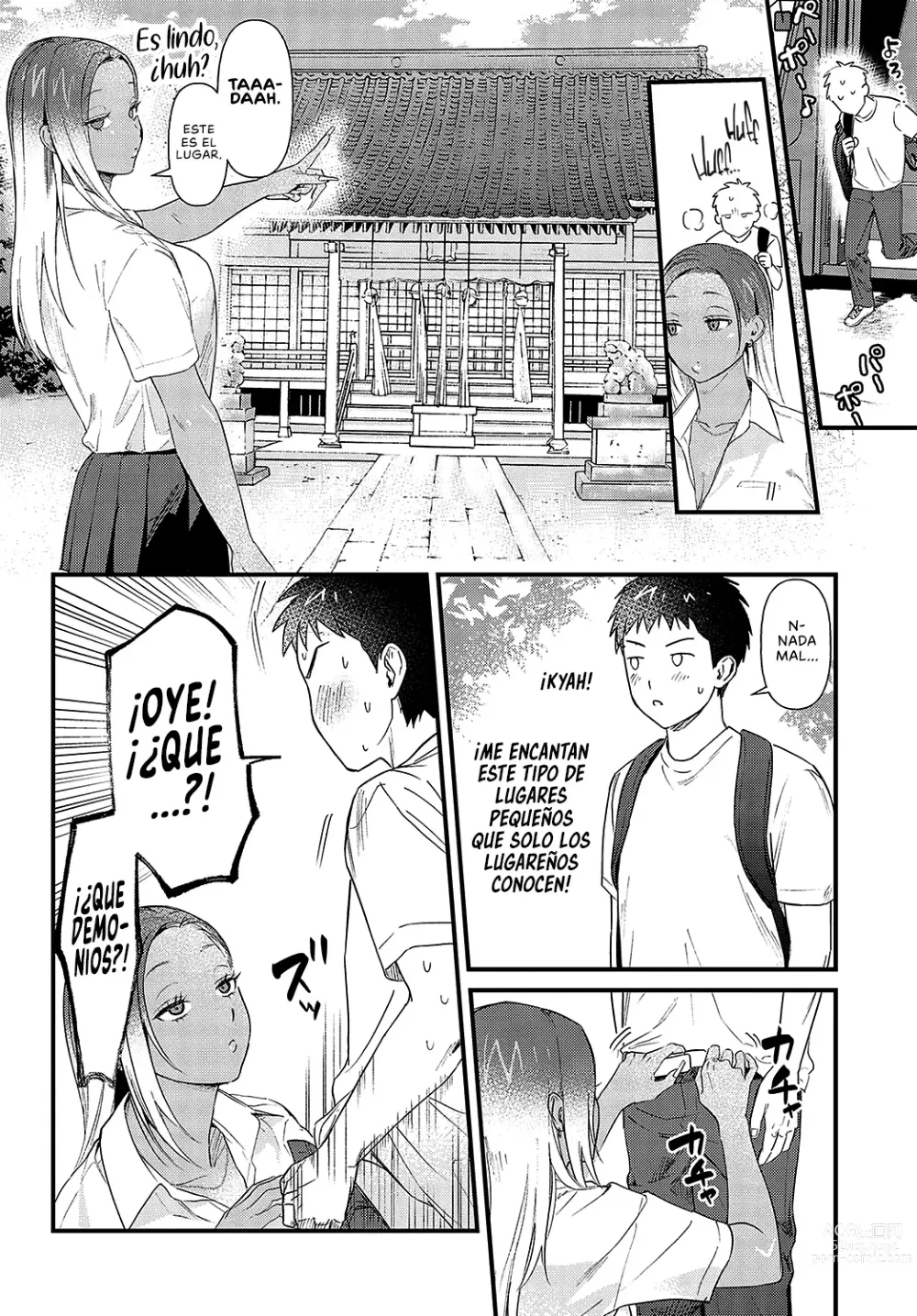 Page 8 of manga Me voy a Kioto!