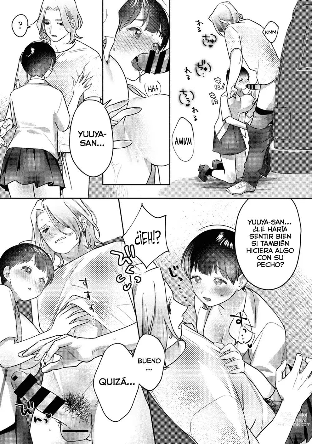Page 13 of manga Ohanayasan to joshi kousei CAP04