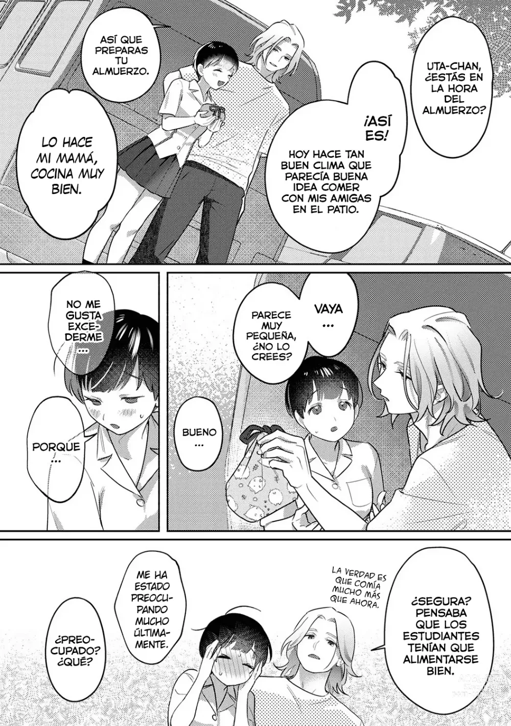 Page 7 of manga Ohanayasan to joshi kousei CAP04