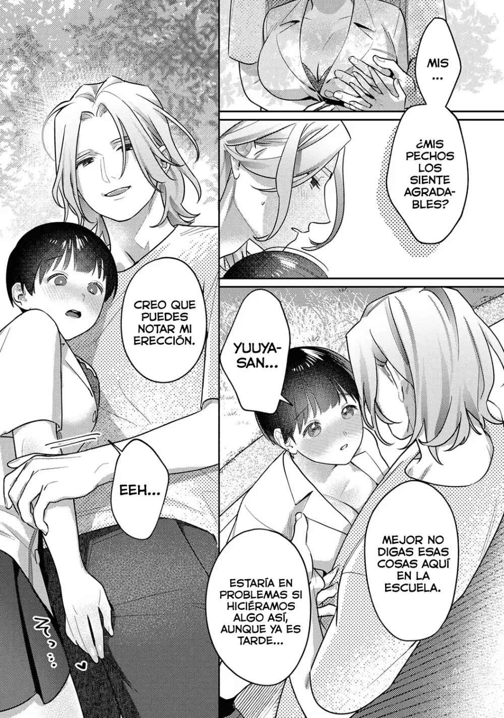 Page 10 of manga Ohanayasan to joshi kousei CAP04