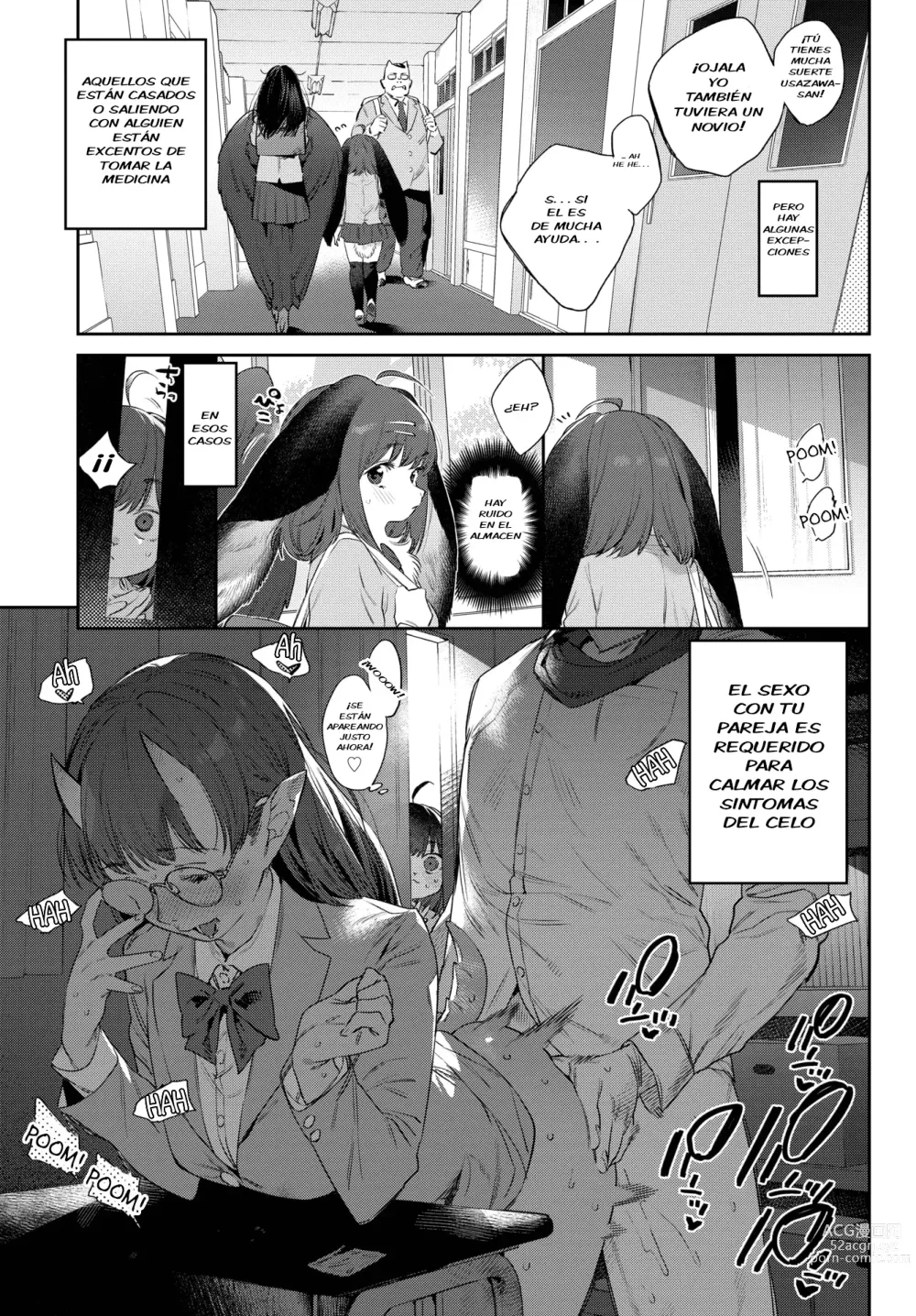 Page 3 of manga Hatsujou Jingai Nisshi - Diario de Celo de las Chicas Monstruo -