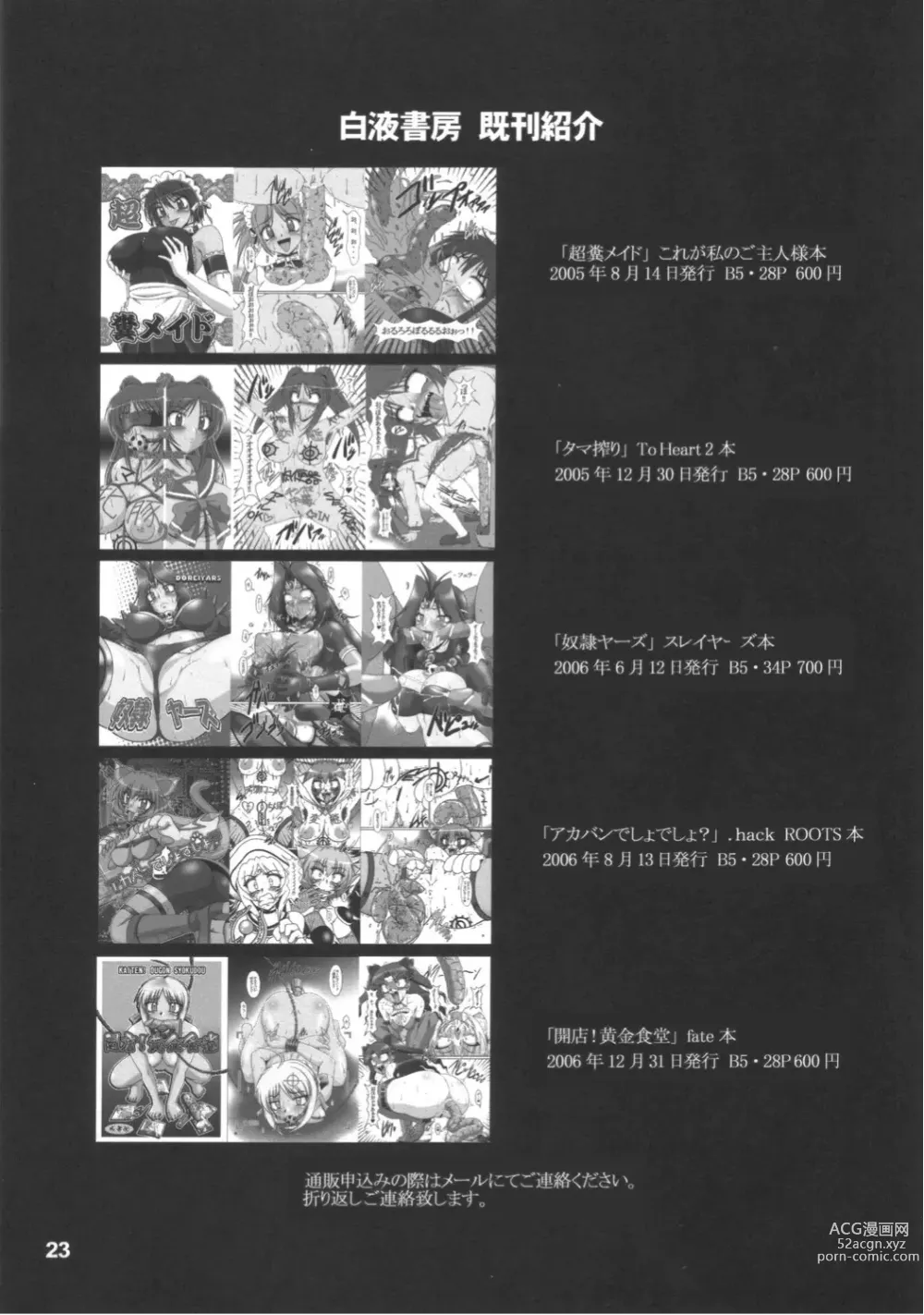Page 22 of doujinshi Doreiyers 2