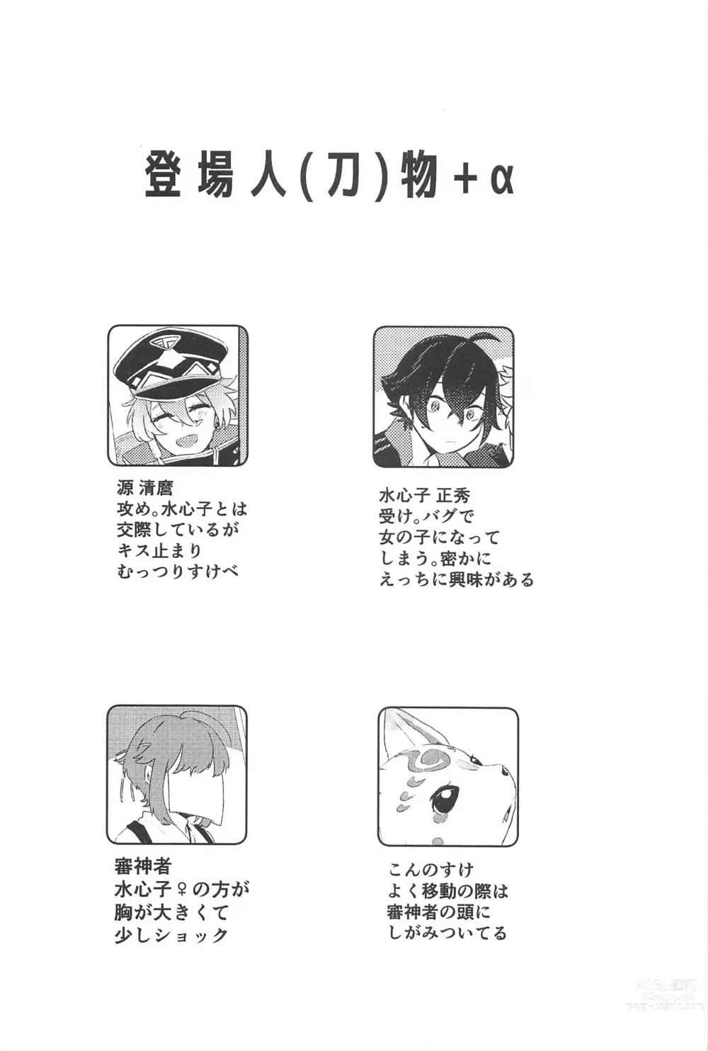 Page 3 of doujinshi Konnanotte Nai!